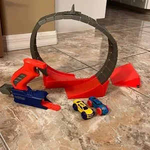 Nerf nitro best sale speedloop stunt set